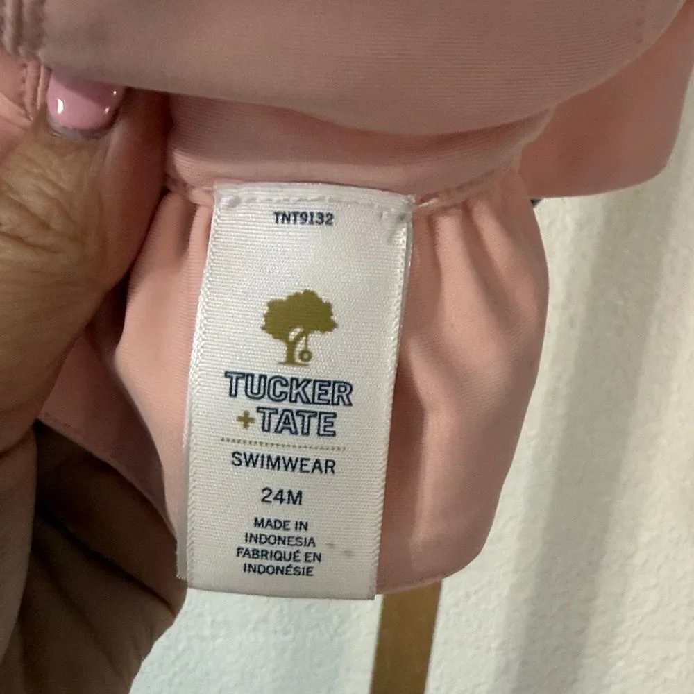 Tucker + Tate Light Pink baby swim hat
